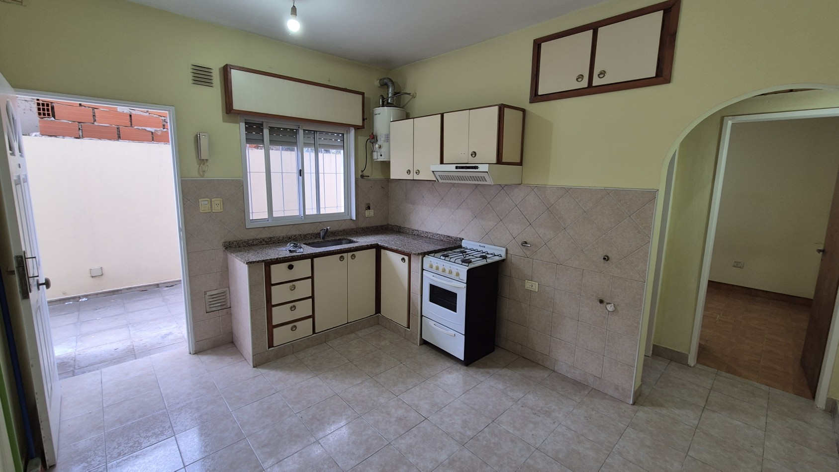Departamento dos ambientes en Paso del Rey