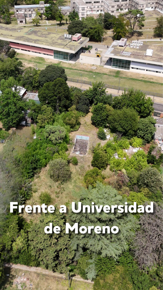 Fraccion de 2800m² frente a Universidad de  Moreno | FOT 1.2 | Ideal Desarrollos