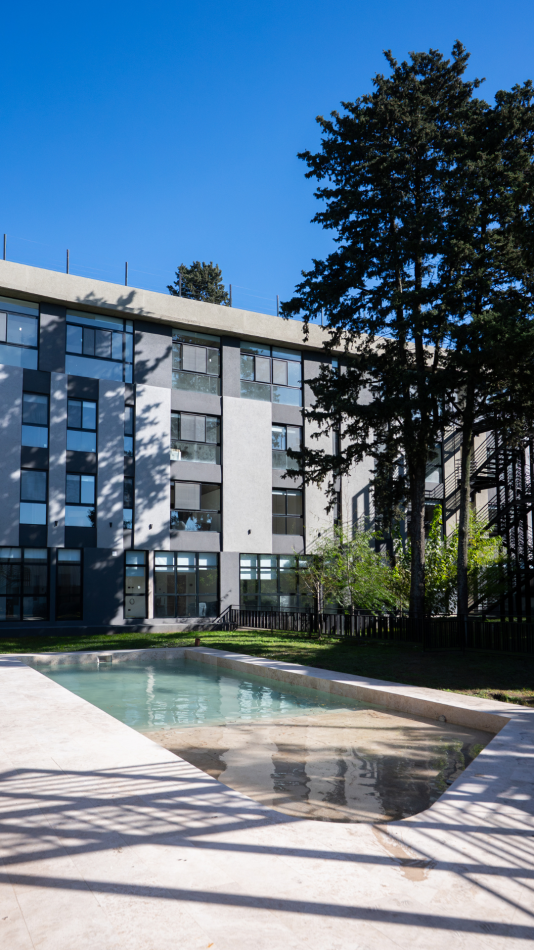 Departamento 2 ambientes en alquiler.  Araucarias Apartamentos | El Nuevo Estandar Premium en Moreno